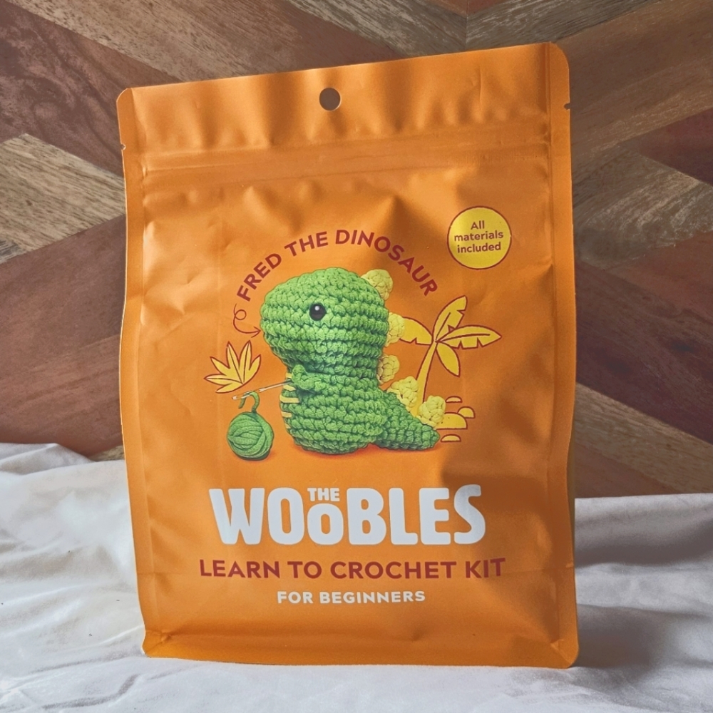 The Woobles Fred the Dinosaur kit
